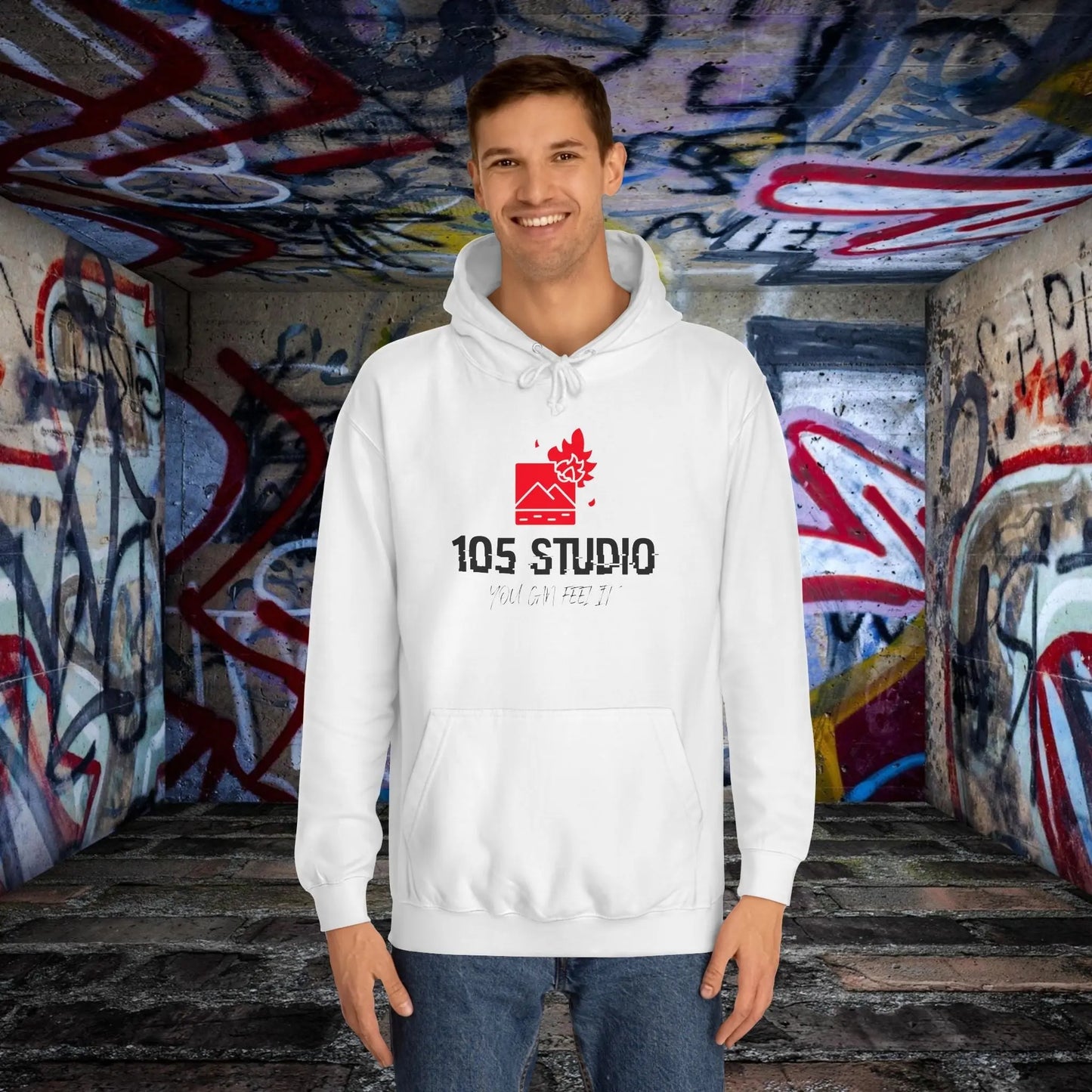 105 Studio - Unisex College Hoodie - 105 Studio