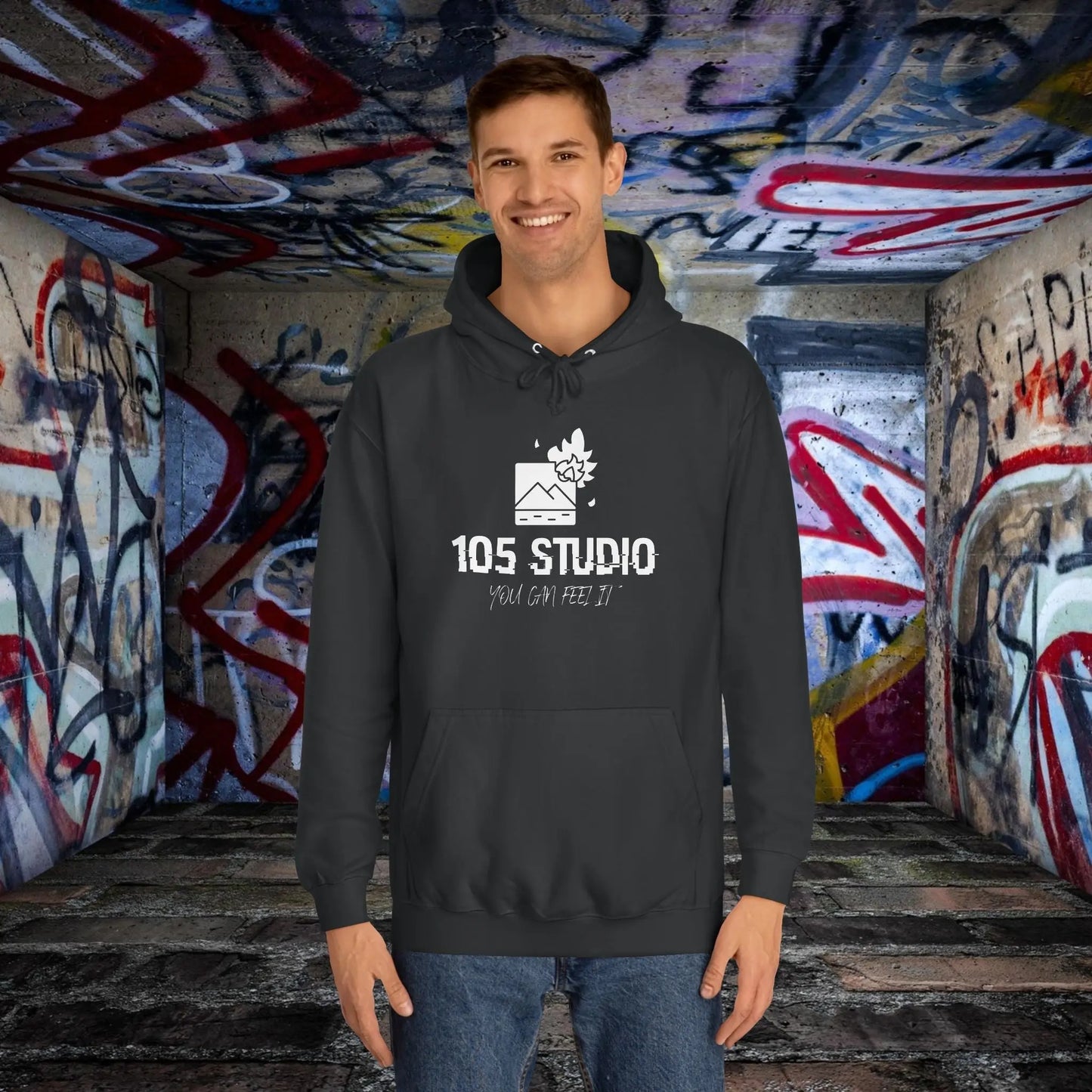 105 Studio - Unisex College Hoodie - 105 Studio